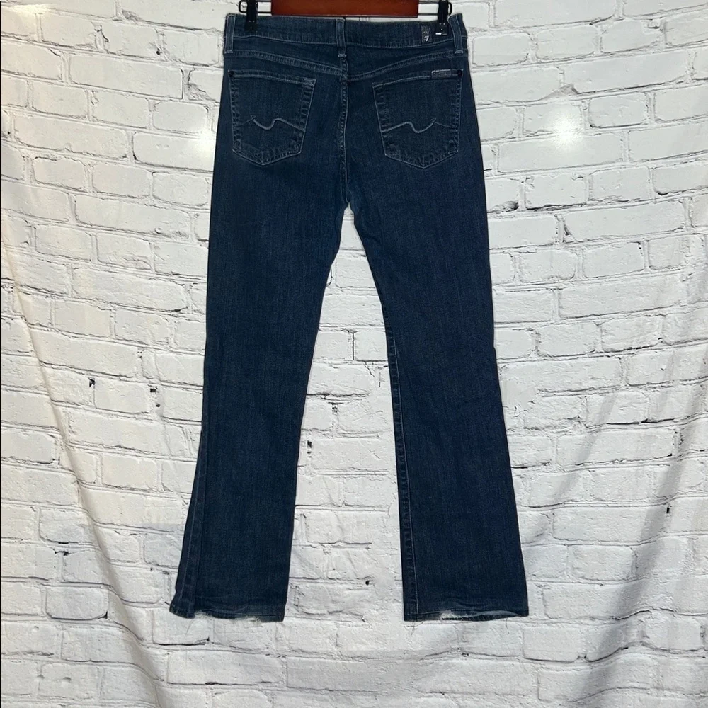 7 For All Mankind Bootcut Blue Jeans Size 29 Excellent Condition